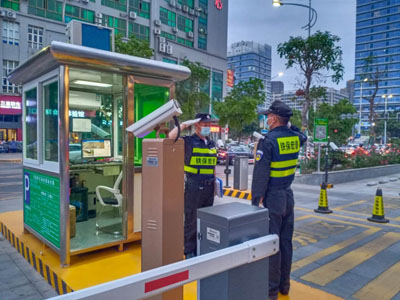 祝賀我司鐵保宏泰保安入駐勝安停車(chē)場(chǎng)安保護衛